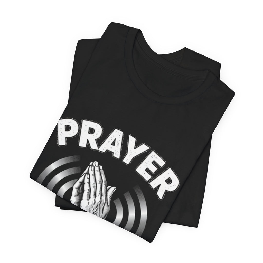 Prayer Tee — "The Original Wireless Connection" Graphic T-Shirt