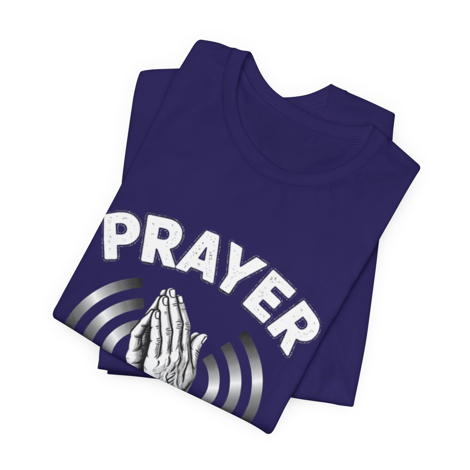 Prayer Tee — "The Original Wireless Connection" Graphic T-Shirt