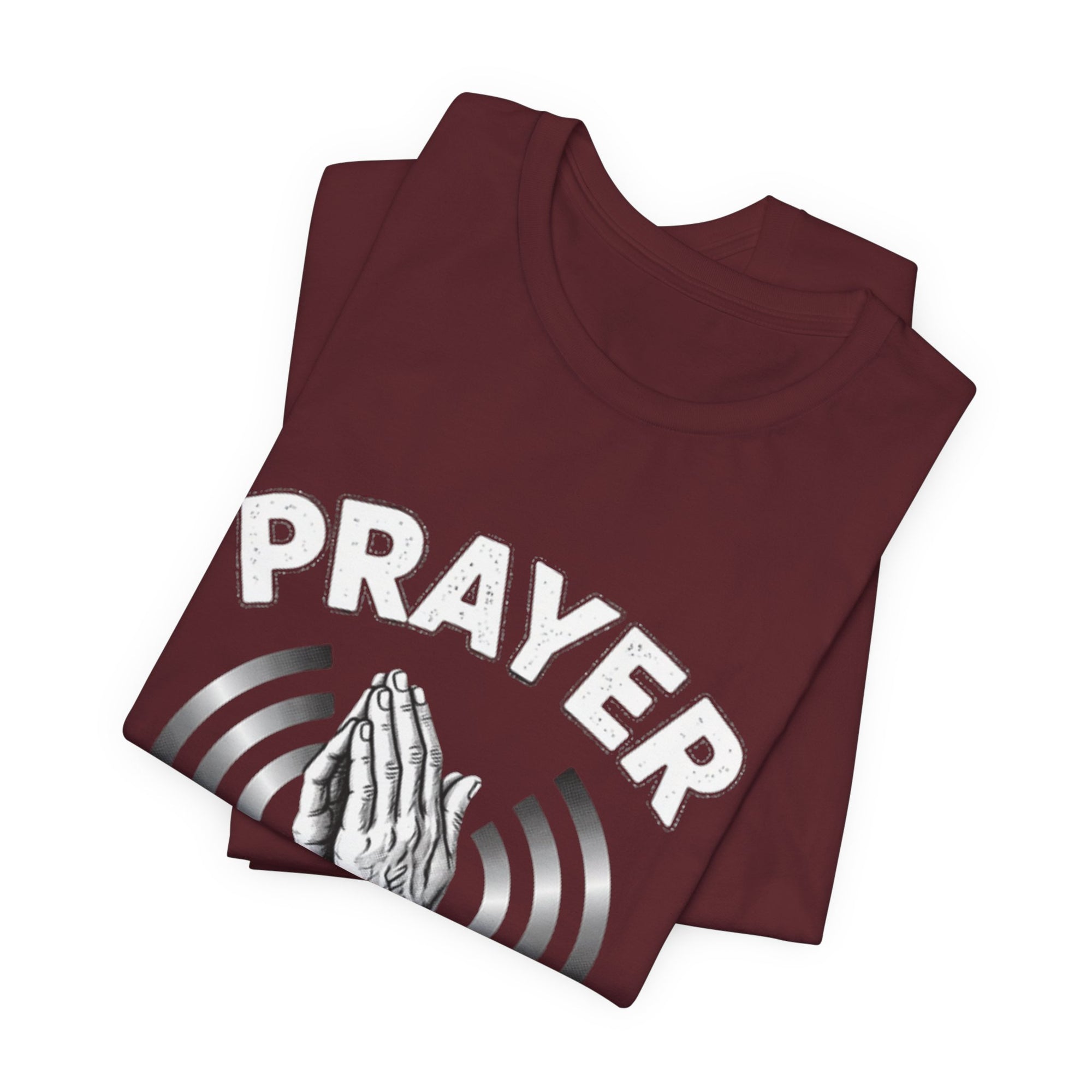 Prayer Tee — "The Original Wireless Connection" Graphic T-Shirt