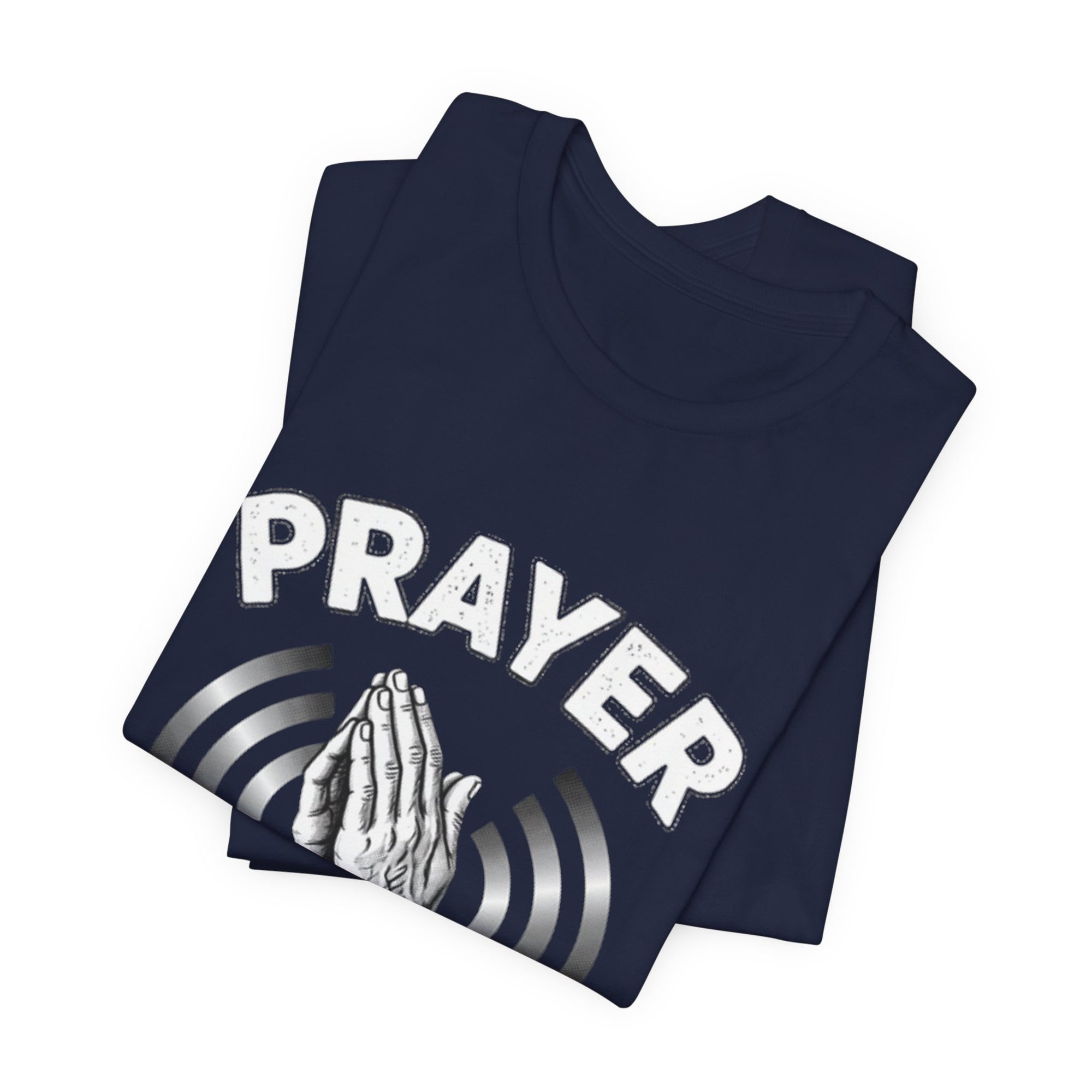 Prayer Tee — "The Original Wireless Connection" Graphic T-Shirt