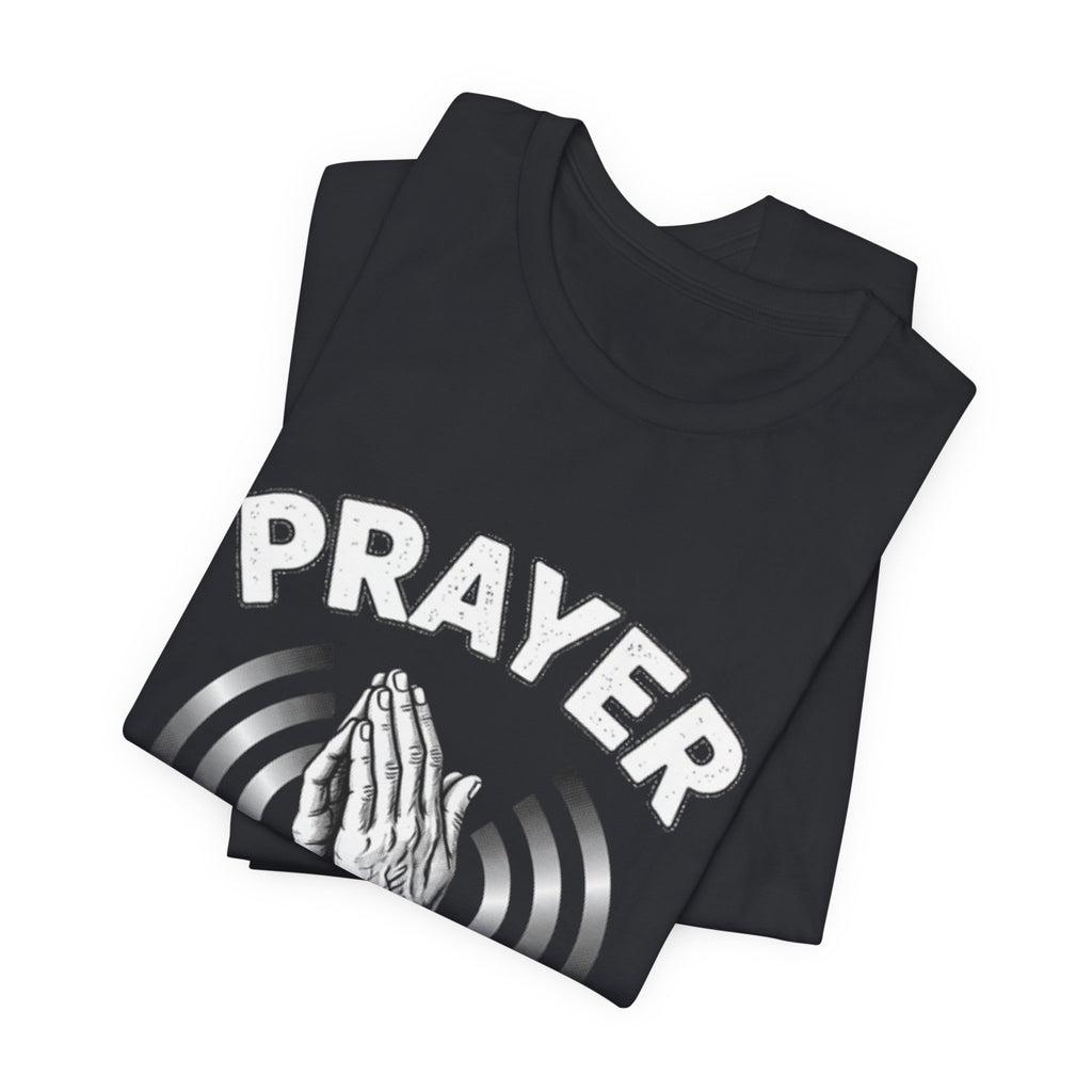 Prayer Tee — "The Original Wireless Connection" Graphic T-Shirt