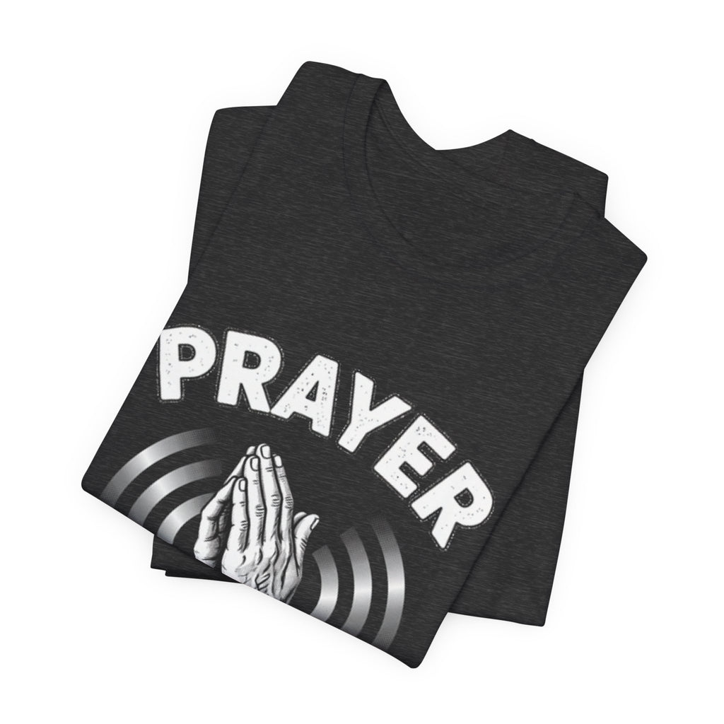 Prayer Tee — "The Original Wireless Connection" Graphic T-Shirt