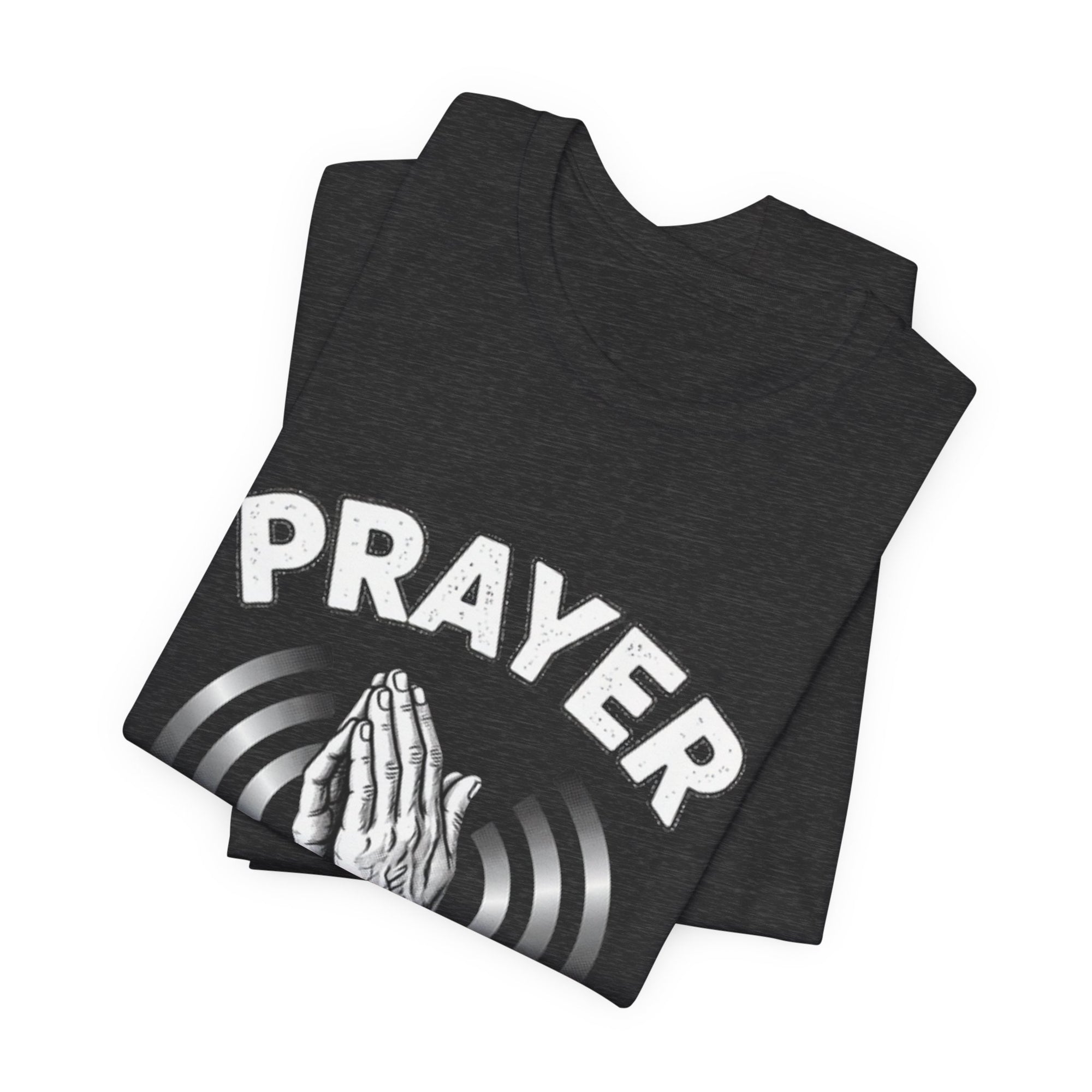 Prayer Tee — "The Original Wireless Connection" Graphic T-Shirt