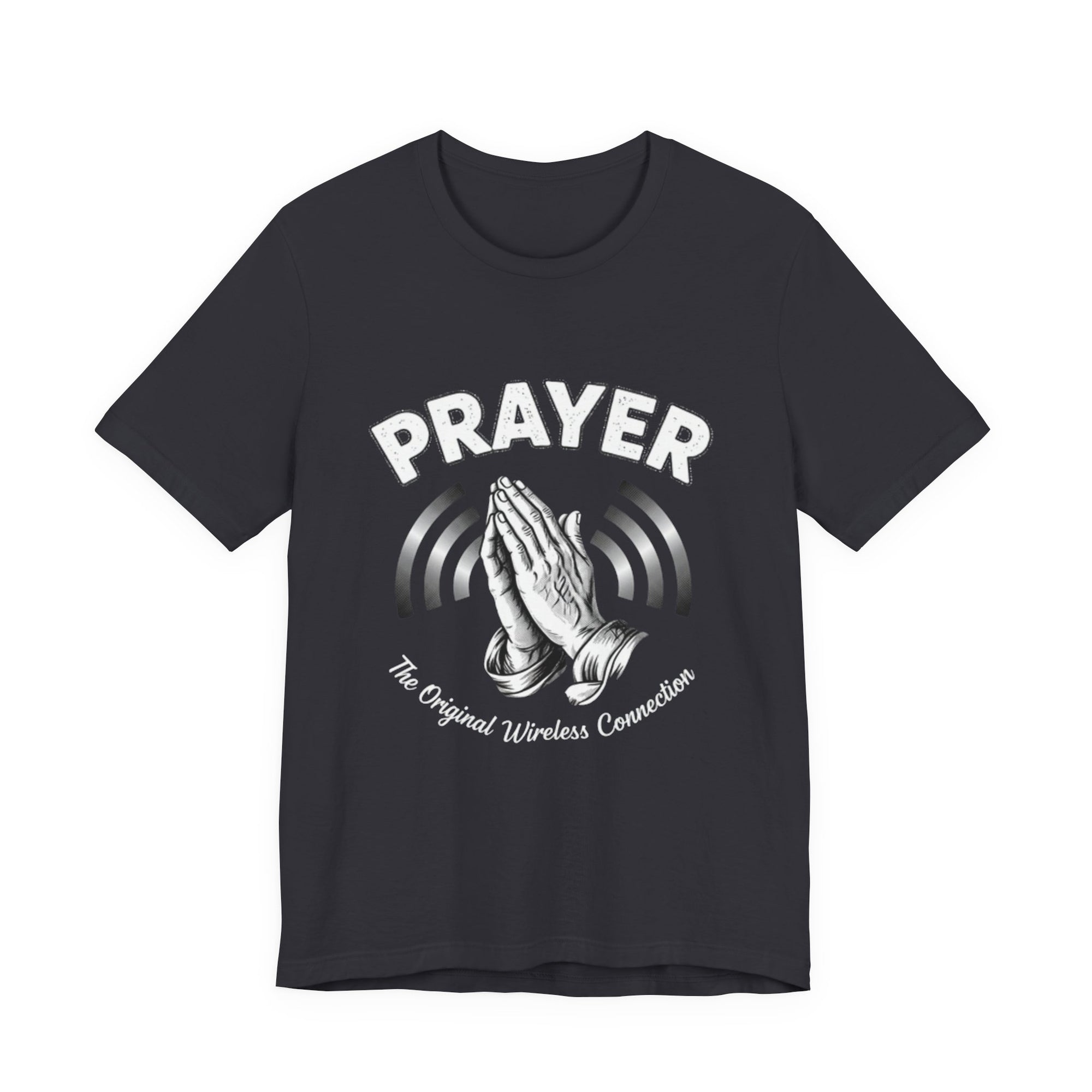Prayer Tee — "The Original Wireless Connection" Graphic T-Shirt