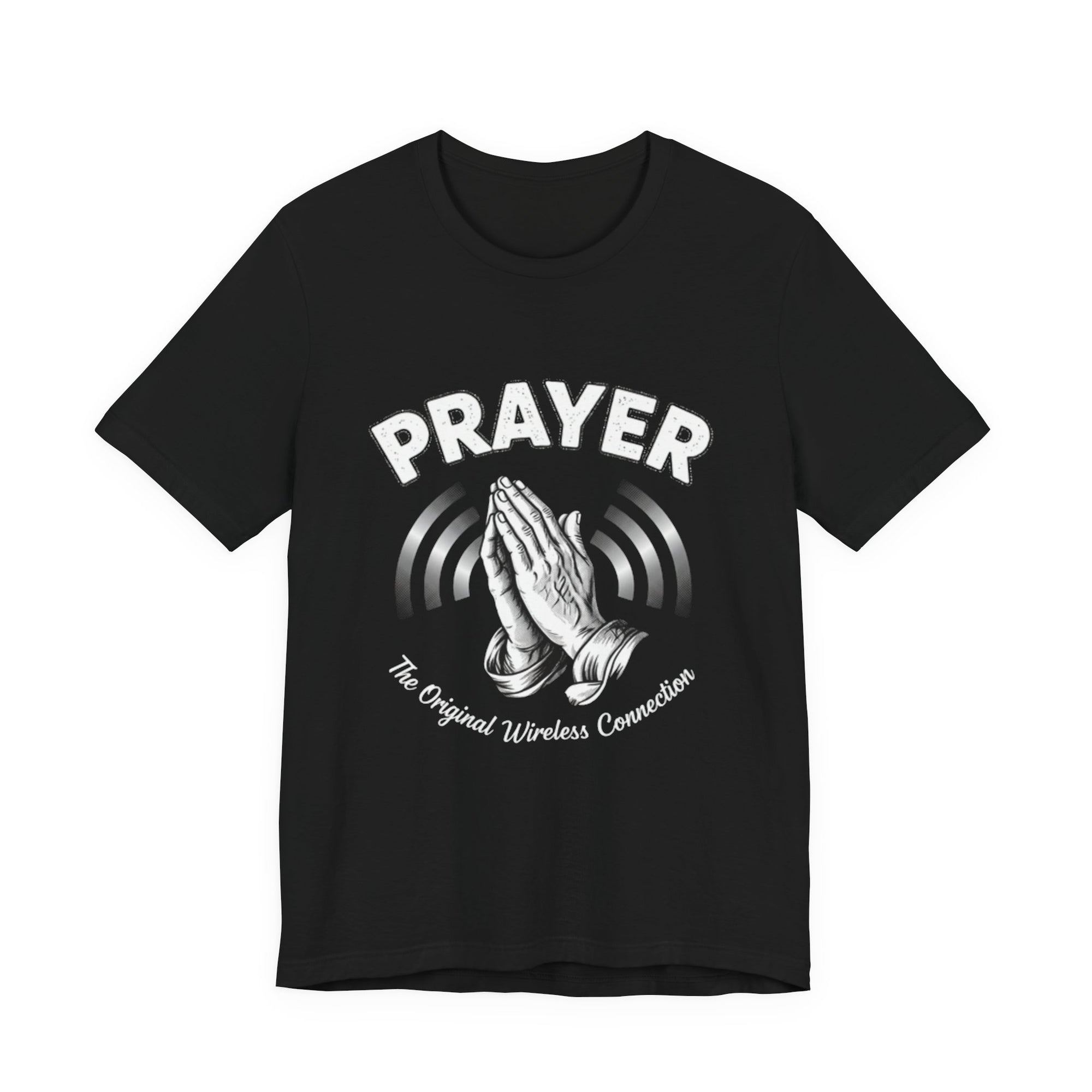Prayer Tee — "The Original Wireless Connection" Graphic T-Shirt