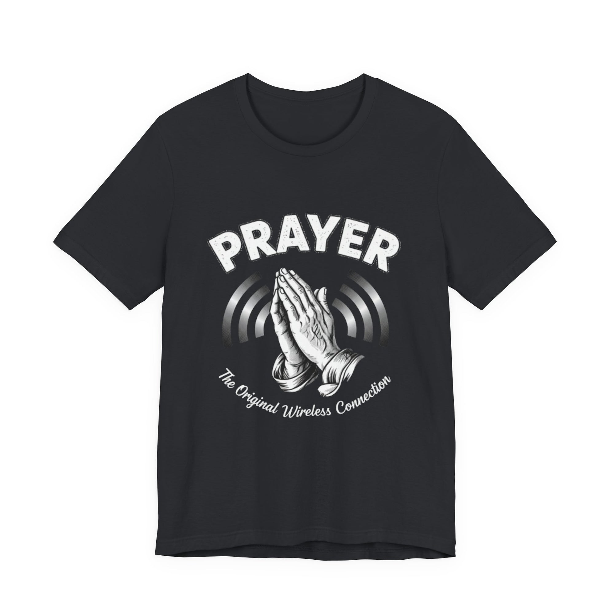 Prayer Tee — "The Original Wireless Connection" Graphic T-Shirt