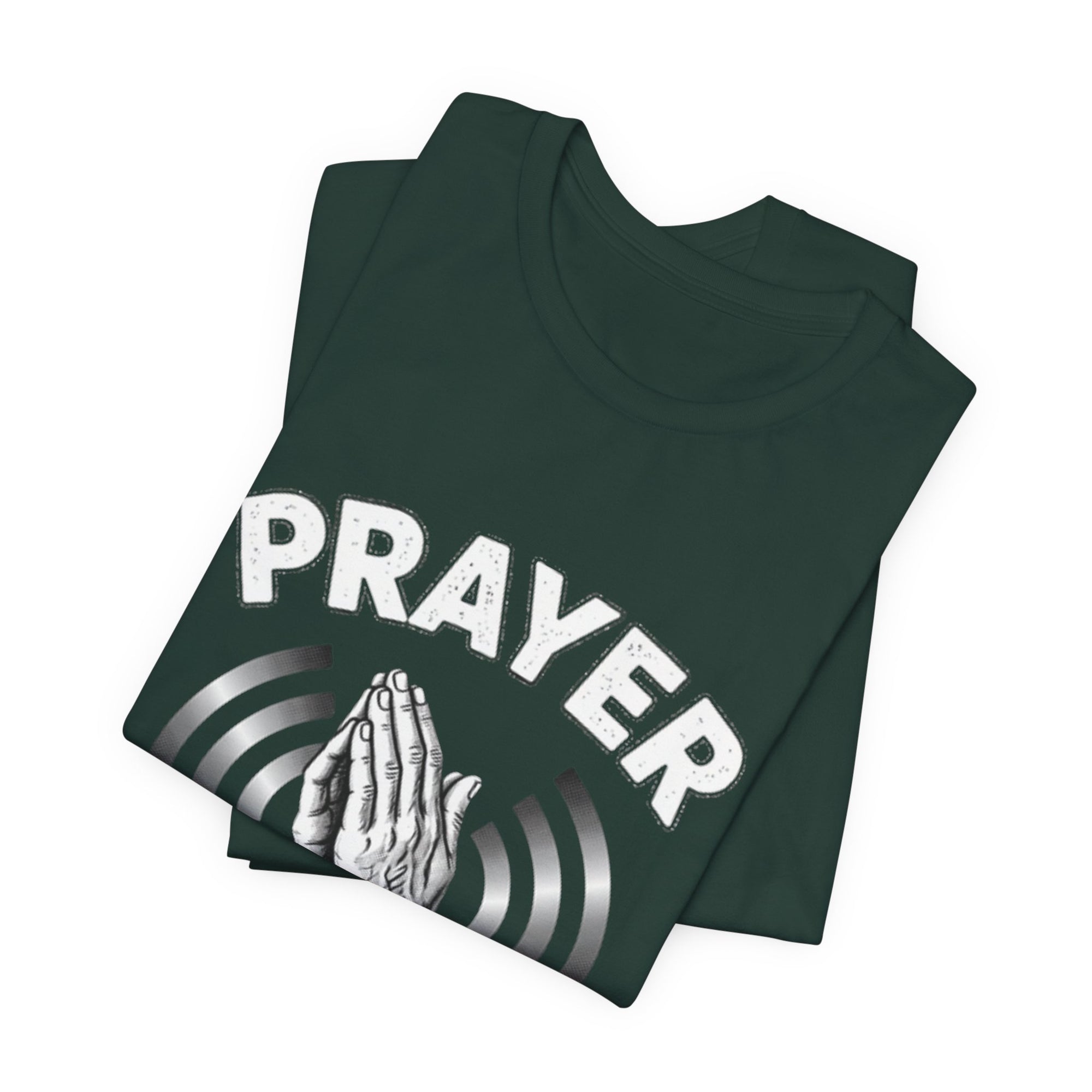 Prayer Tee — "The Original Wireless Connection" Graphic T-Shirt