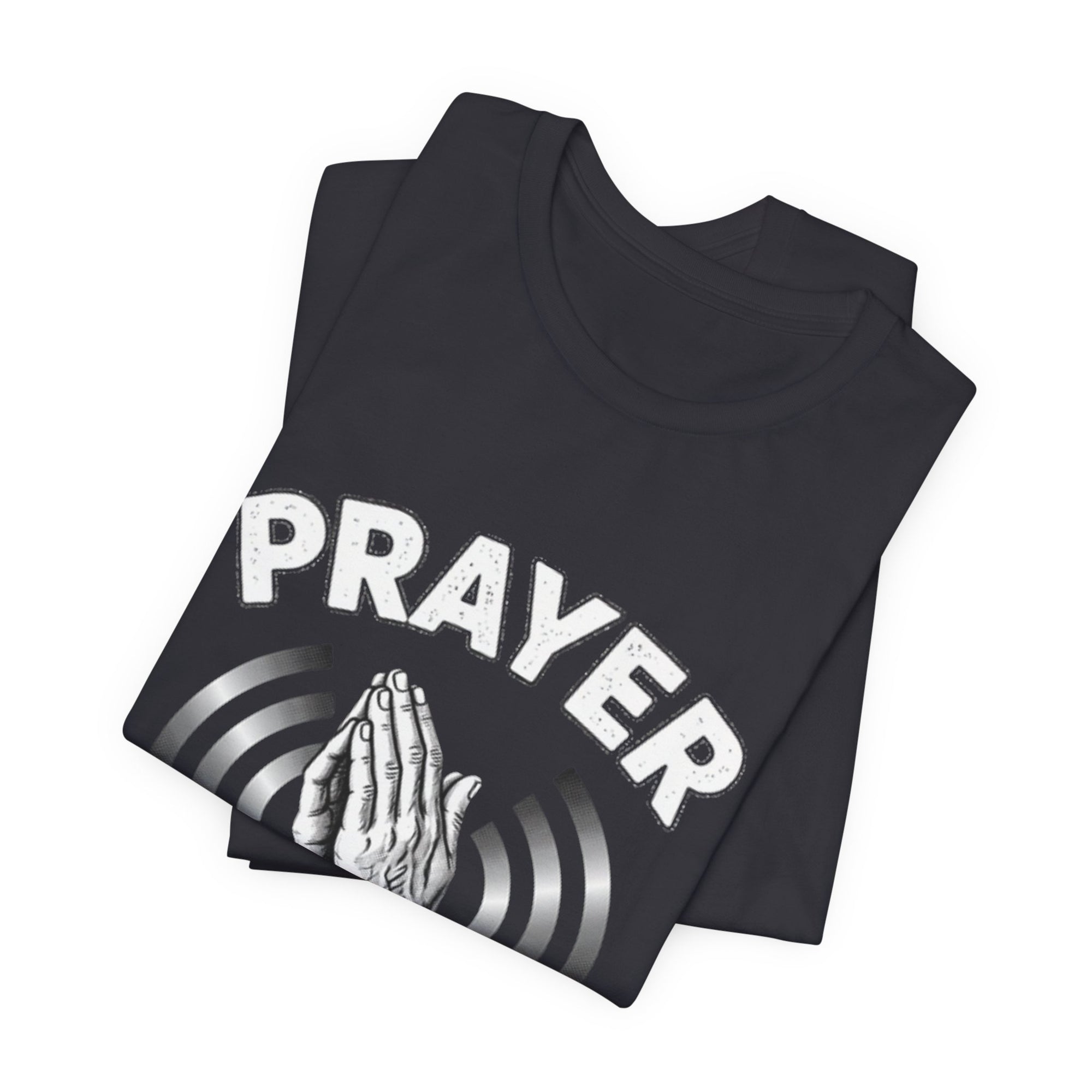 Prayer Tee — "The Original Wireless Connection" Graphic T-Shirt