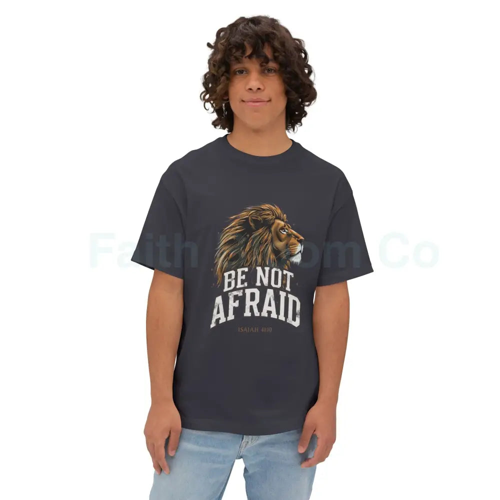 Be Not Afraid Lion of Judah Tee — Isaiah 41:10 Inspirational Graphic T‑Shirt T-Shirt