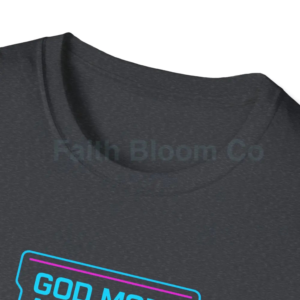 Christ-Centered Gamer T-Shirt - God Mode Activated Unisex Tee for Faith-Based Gamers T-Shirt