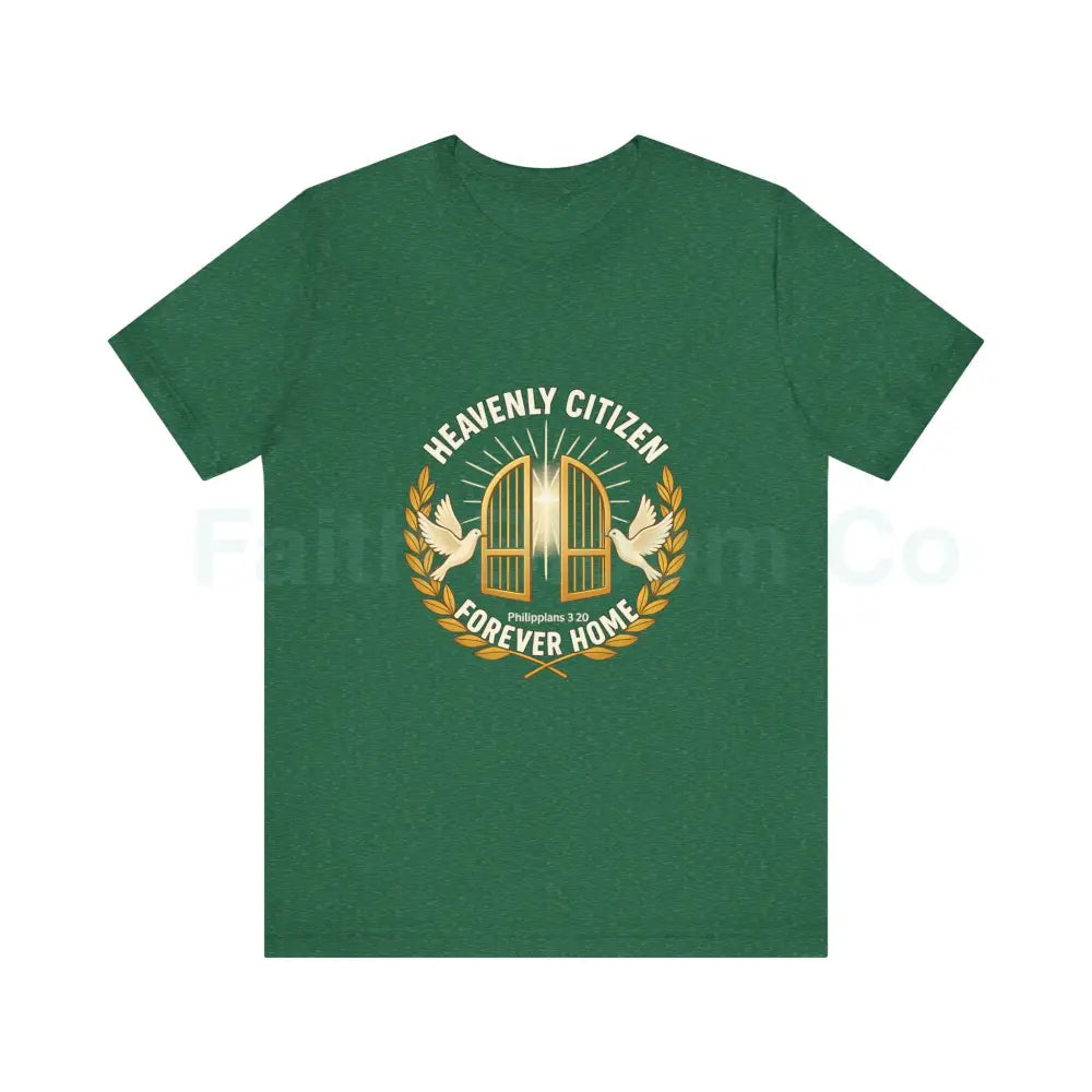 Christian Tee Heather Grass Green / XS T-Shirt