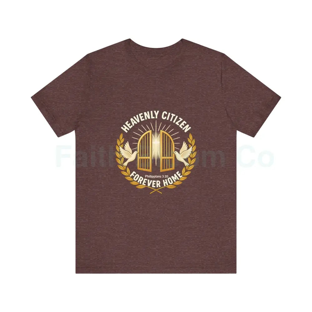 Christian Tee Heather Maroon / XS T-Shirt