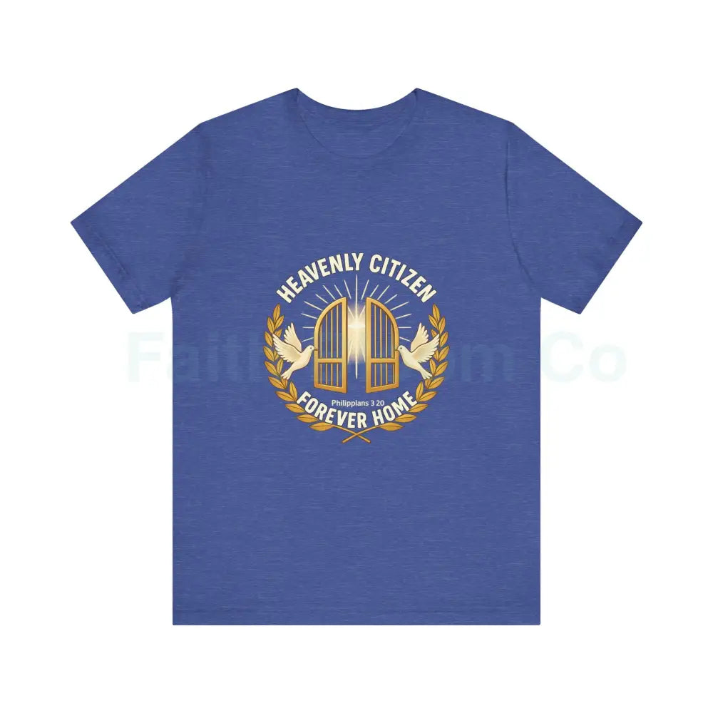 Christian Tee Heather True Royal / XS T-Shirt