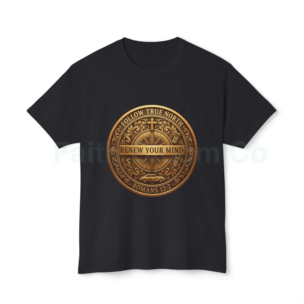 Compass Tee Black / S T-Shirt