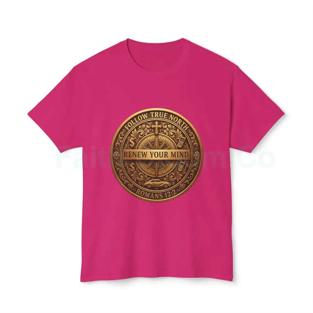 Compass Tee Cyber Pink / L T-Shirt