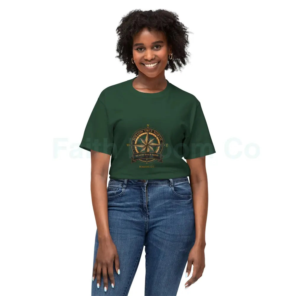 Compass Tee Forest Green / S T-Shirt