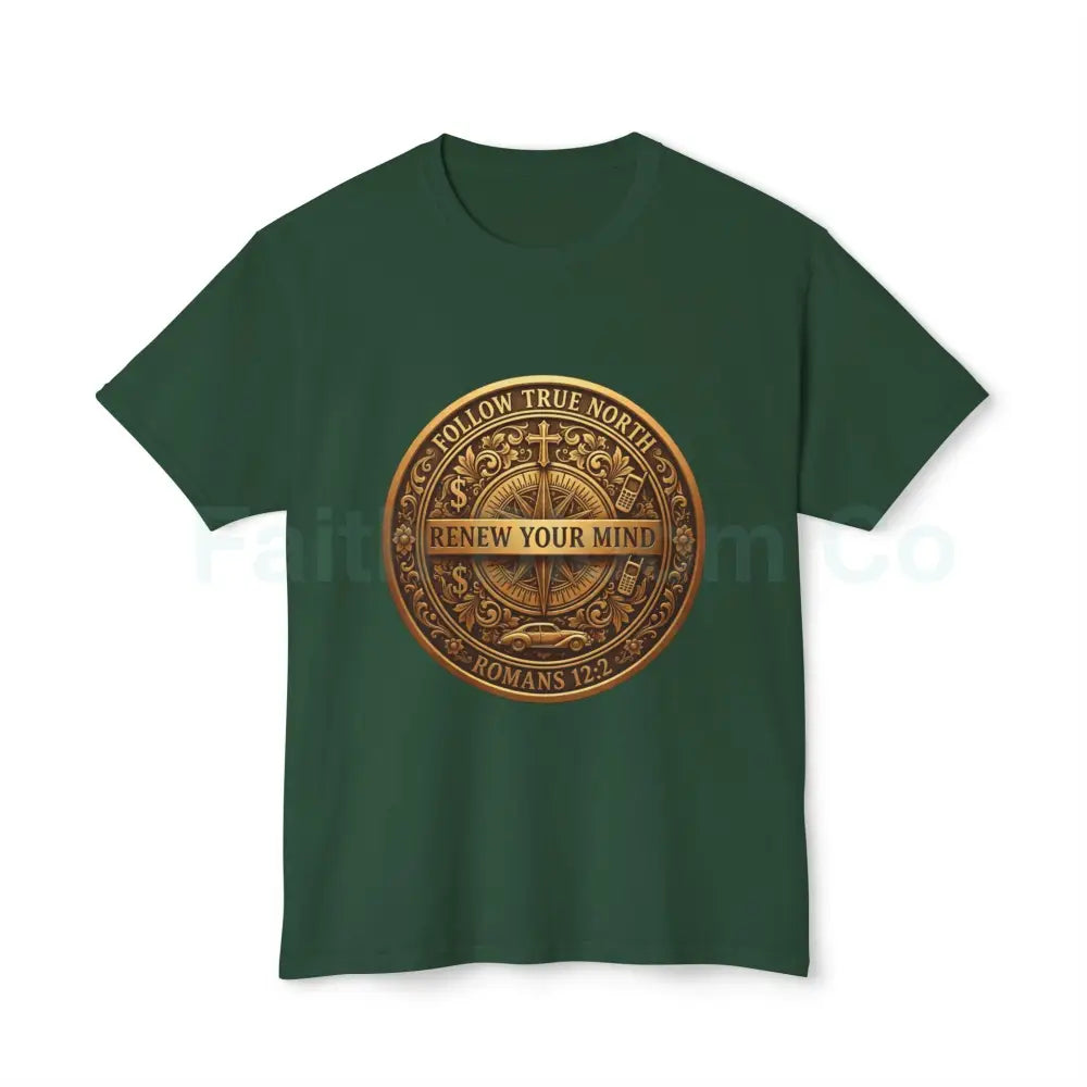 Compass Tee Forest Green / S T-Shirt