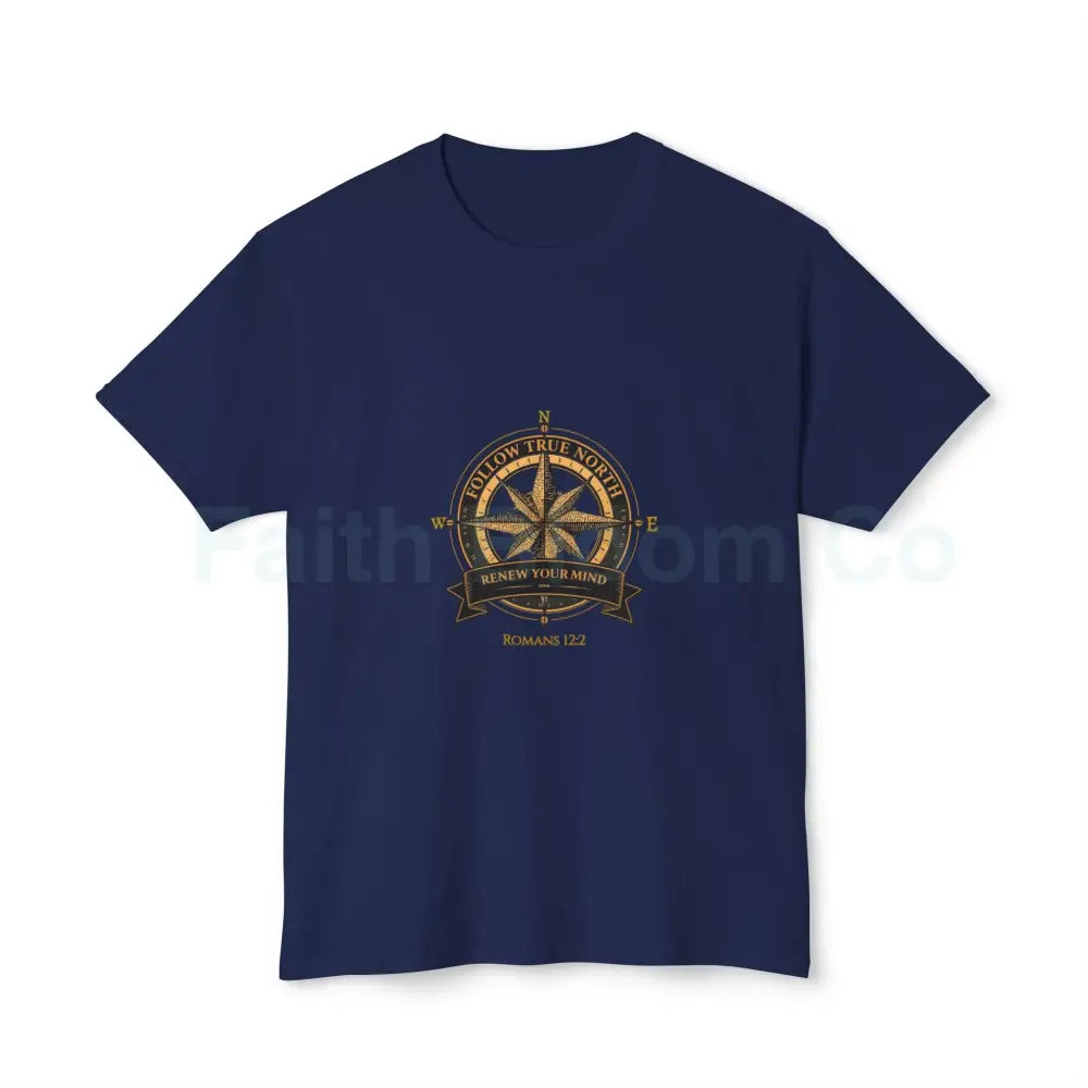 Compass Tee J Navy / S T-Shirt