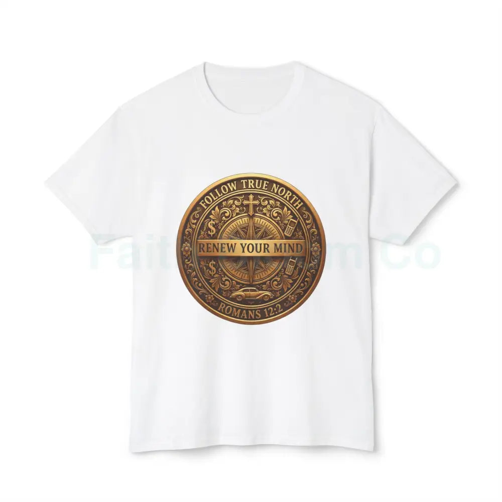 Compass Tee White / S T-Shirt