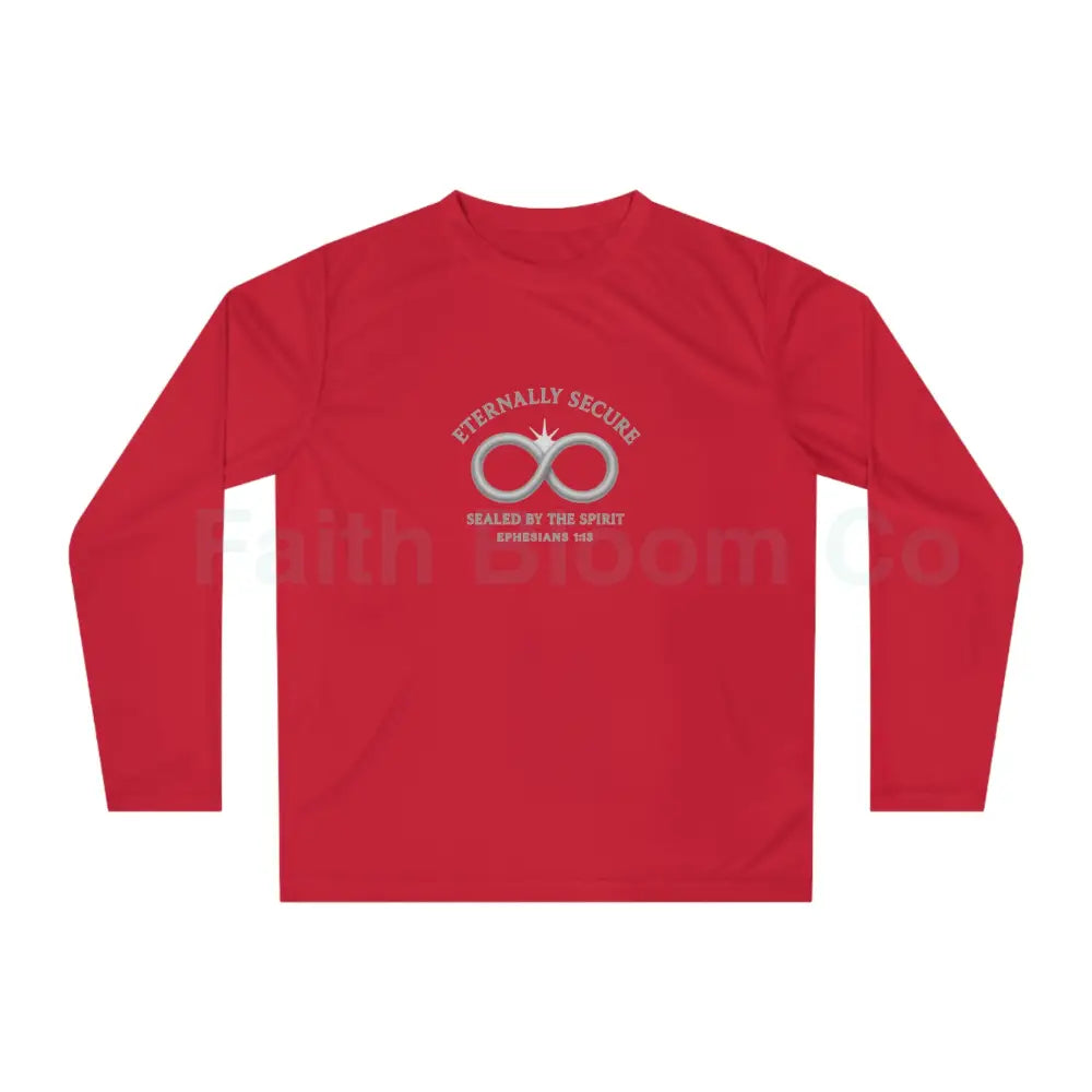 Eternal Security Long Sleeve Shirt Sport Red / XS Long-sleeve