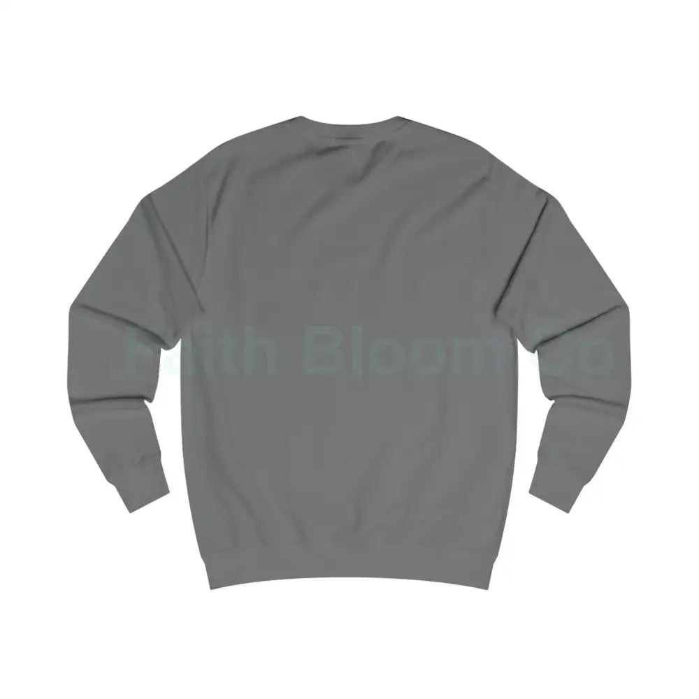 Faith Over Feelings Sweatshirt — Christian Crewneck with Cross & Ocean Graphic Sweatshirt