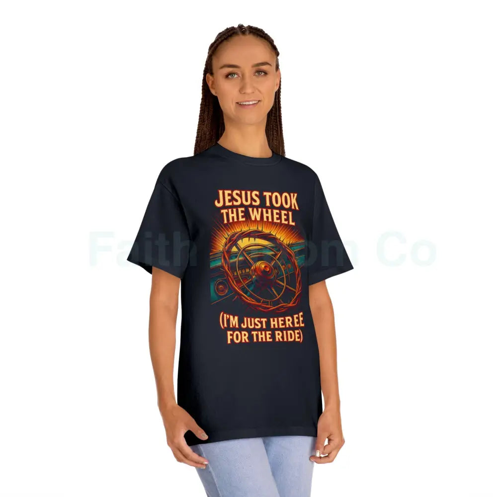 Jesus Took The Wheel Tee T-Shirt