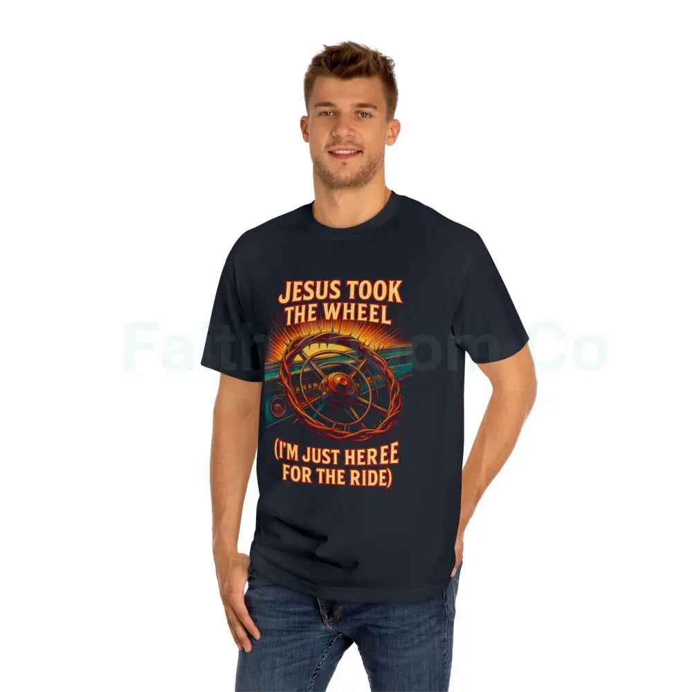 Jesus Took The Wheel Tee T-Shirt