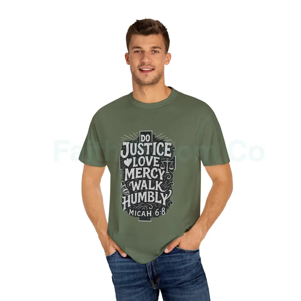 Live the Word: Micah 6:8 ’Do Justice’ Tee T-Shirt