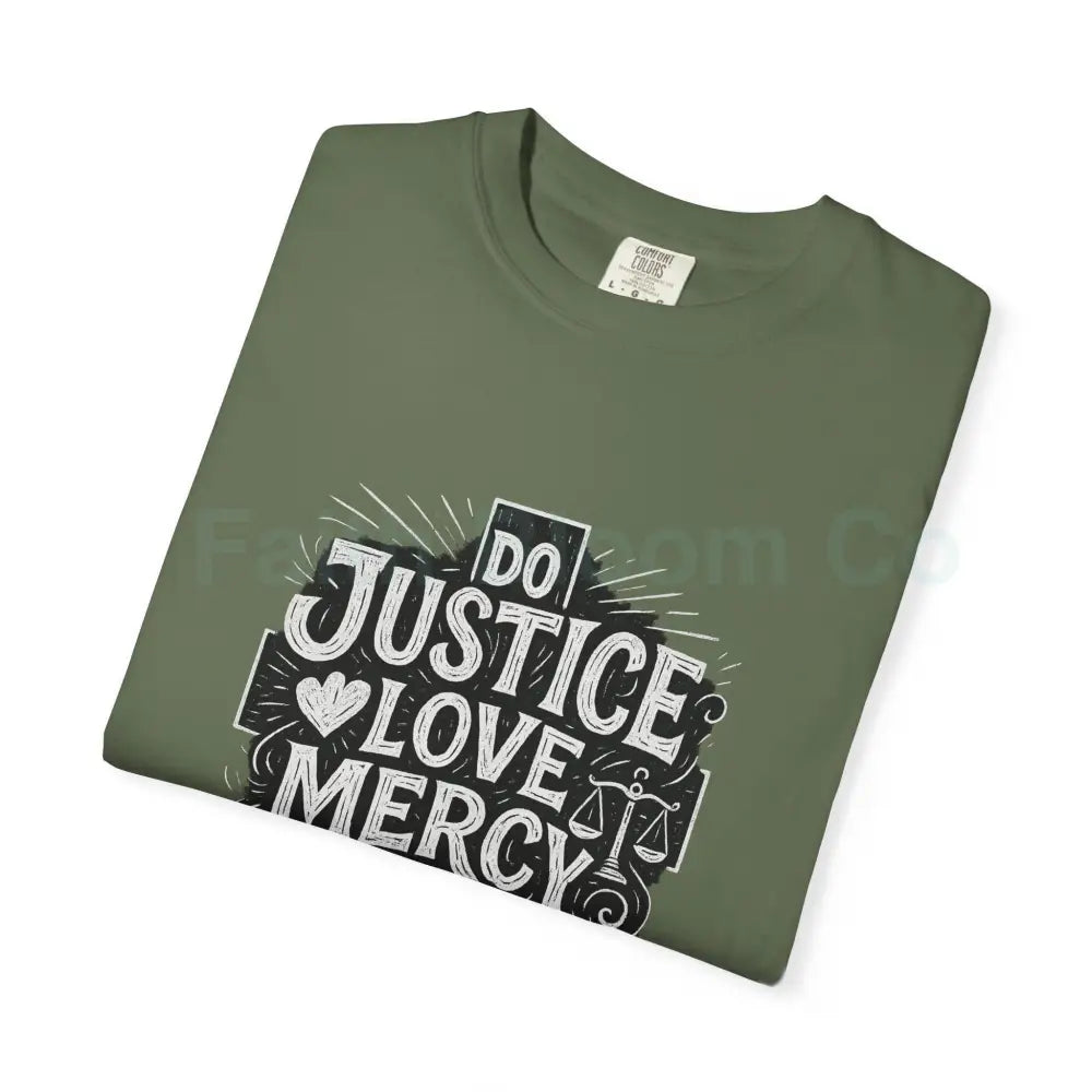 Live the Word: Micah 6:8 ’Do Justice’ Tee T-Shirt