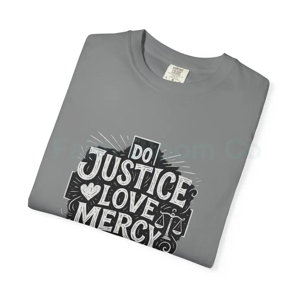 Live the Word: Micah 6:8 ’Do Justice’ Tee T-Shirt
