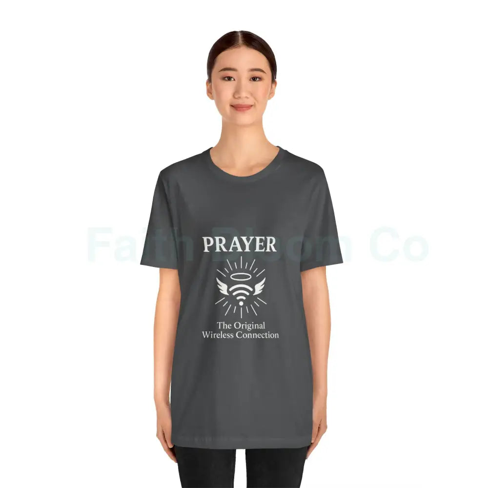 Prayer Connection Tee Spiritual Apparel Unisex T-Shirt Faith-Based Clothing Inspirational Gift Everyday Wear T-Shirt
