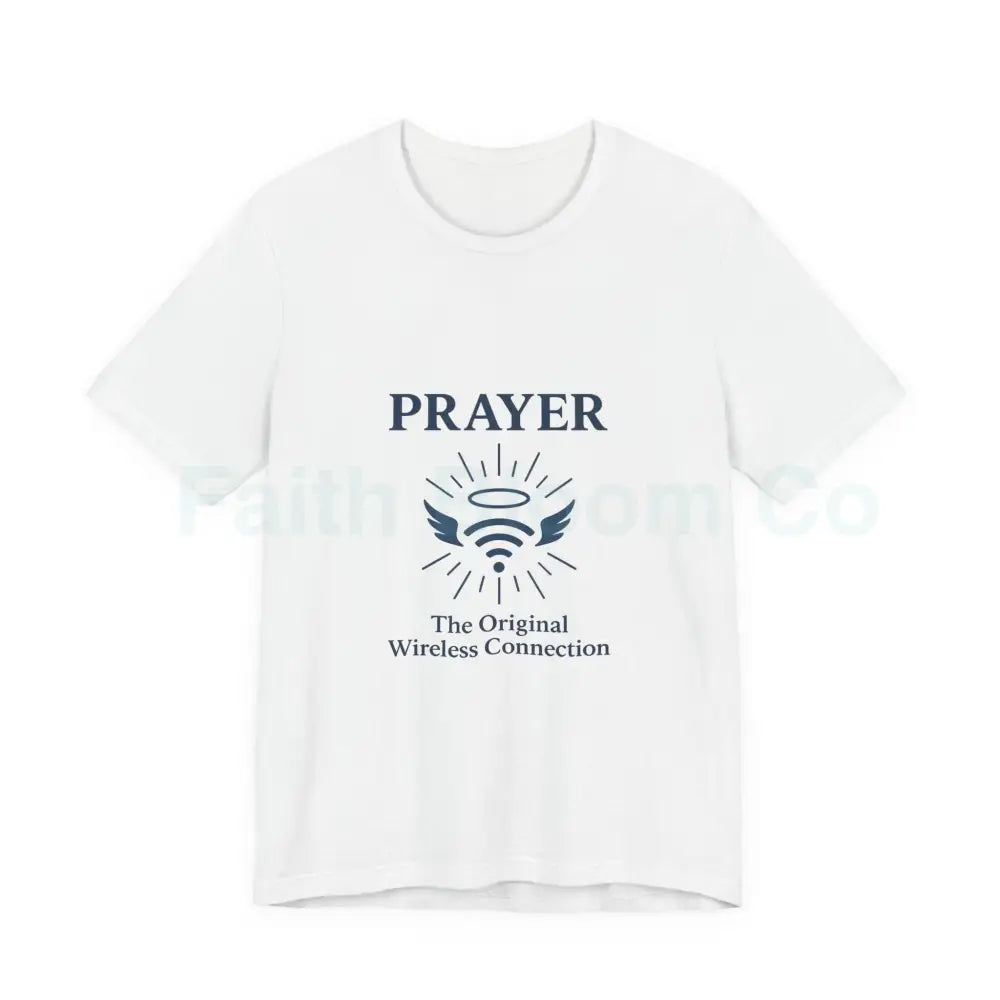 Prayer Connection Tee Spiritual Apparel Unisex T-Shirt Faith-Based Clothing Inspirational Gift Everyday Wear T-Shirt