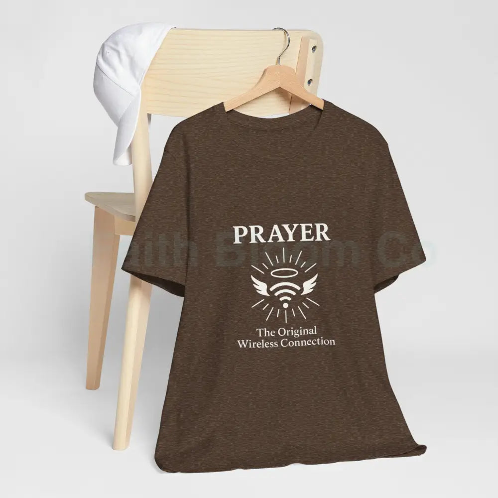 Prayer Connection Tee Spiritual Apparel Unisex T-Shirt Faith-Based Clothing Inspirational Gift Everyday Wear T-Shirt