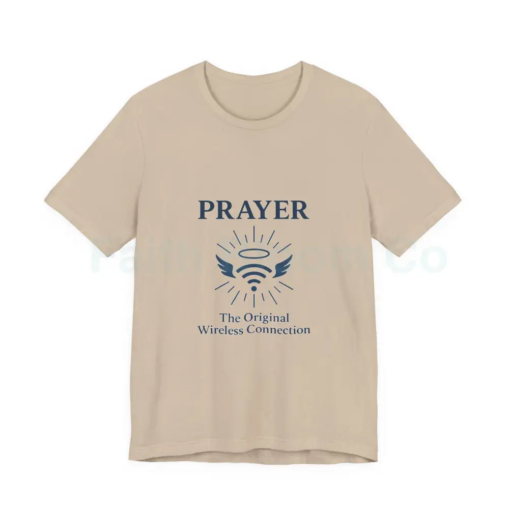 Prayer Connection Tee Spiritual Apparel Unisex T-Shirt Faith-Based Clothing Inspirational Gift Everyday Wear T-Shirt
