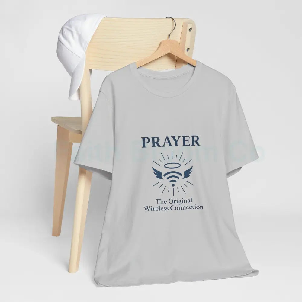 Prayer Connection Tee Spiritual Apparel Unisex T-Shirt Faith-Based Clothing Inspirational Gift Everyday Wear T-Shirt