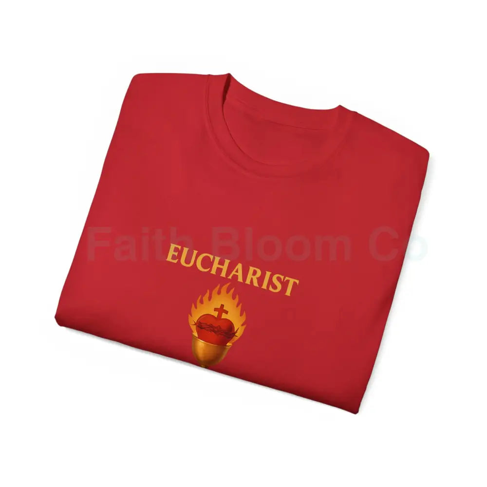 Sacred Heart & Chalice Eucharist T-Shirt T-Shirt