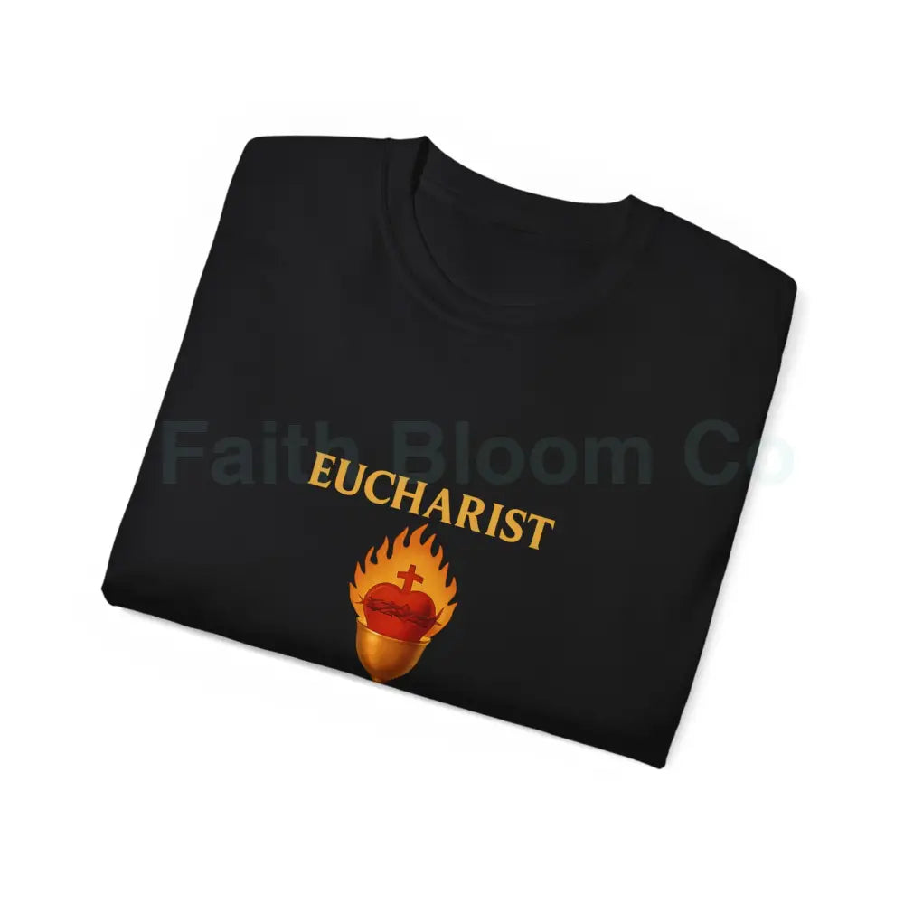 Sacred Heart & Chalice Eucharist T-Shirt T-Shirt
