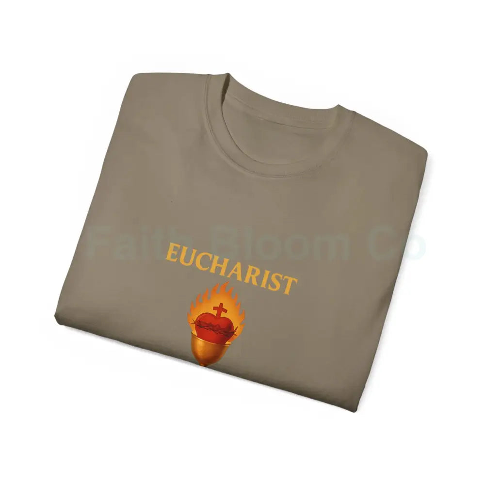 Sacred Heart & Chalice Eucharist T-Shirt T-Shirt