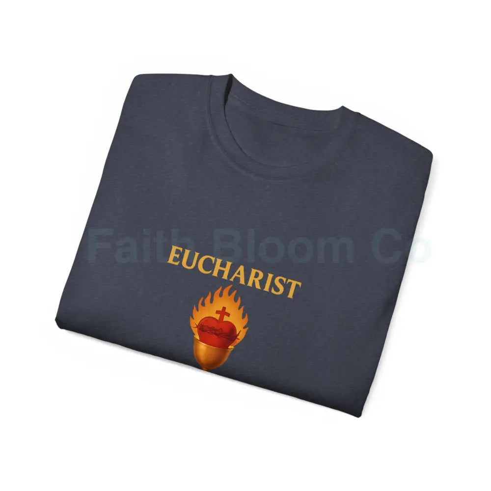 Sacred Heart & Chalice Eucharist T-Shirt T-Shirt