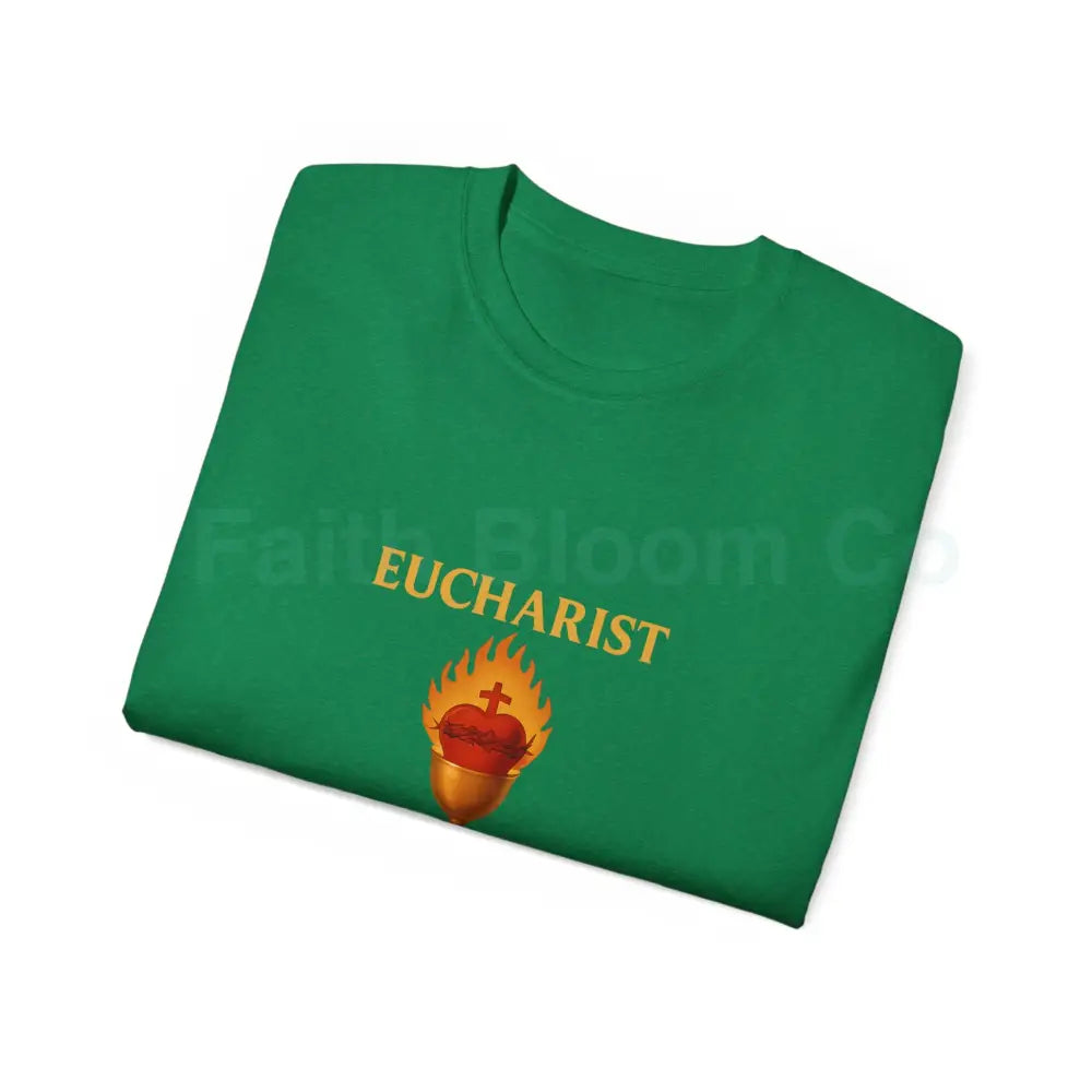 Sacred Heart & Chalice Eucharist T-Shirt T-Shirt