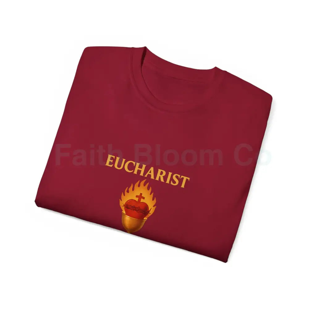 Sacred Heart & Chalice Eucharist T-Shirt T-Shirt