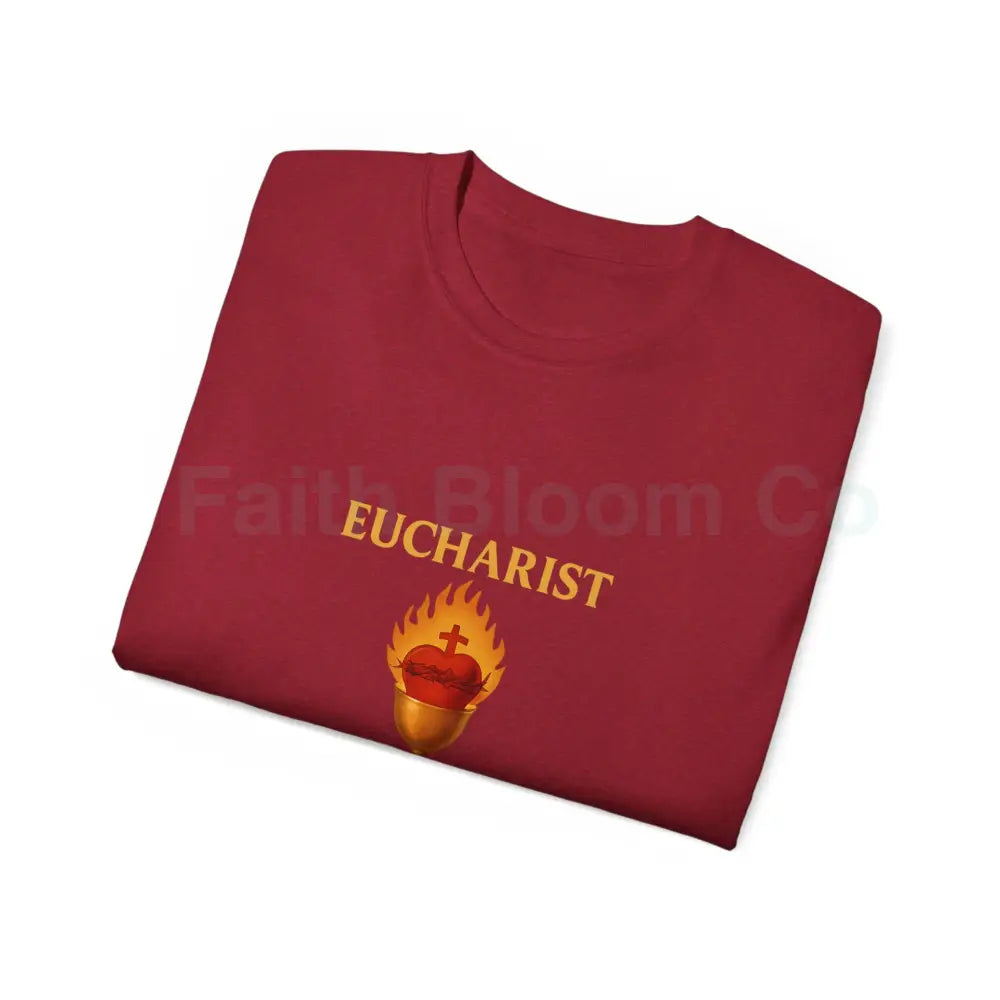 Sacred Heart & Chalice Eucharist T-Shirt T-Shirt