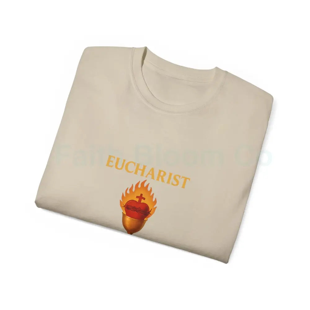 Sacred Heart & Chalice Eucharist T-Shirt T-Shirt
