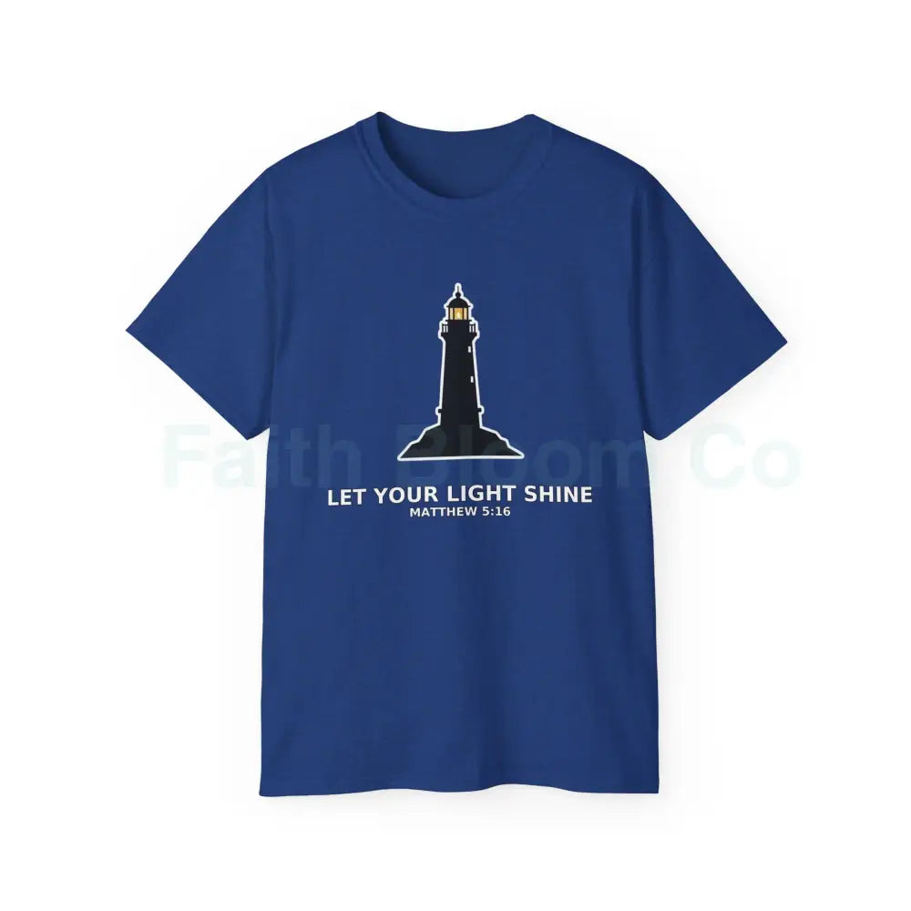 Share Your Light Christian T-Shirt Antique Royal / S T-Shirt