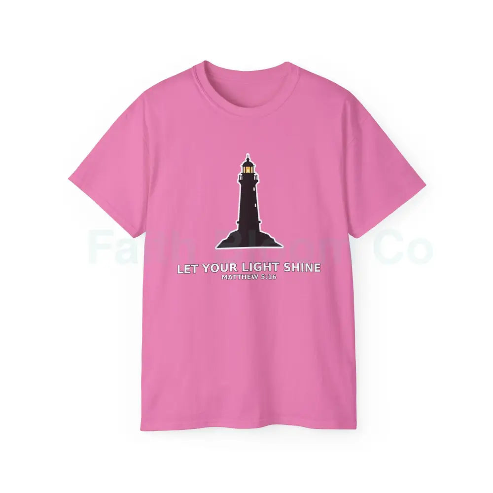 Share Your Light Christian T-Shirt Azalea / S T-Shirt