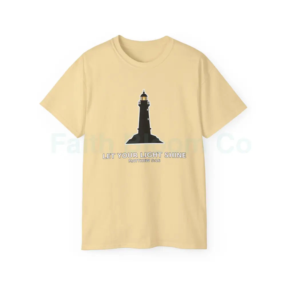 Share Your Light Christian T-Shirt Vegas Gold / S T-Shirt