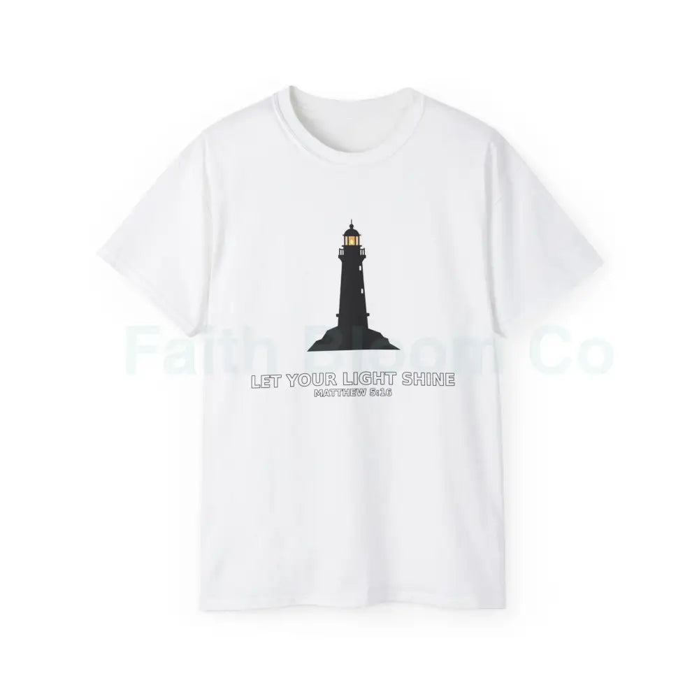 Share Your Light Christian T-Shirt White / S T-Shirt
