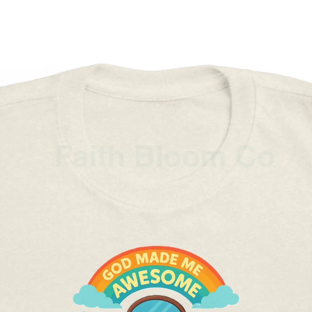 Toddler’s Awesome Tee Kids T-Shirt Rainbow Shirt Birthday Gift Playful Apparel Fun Children’s Clothing Kids clothes