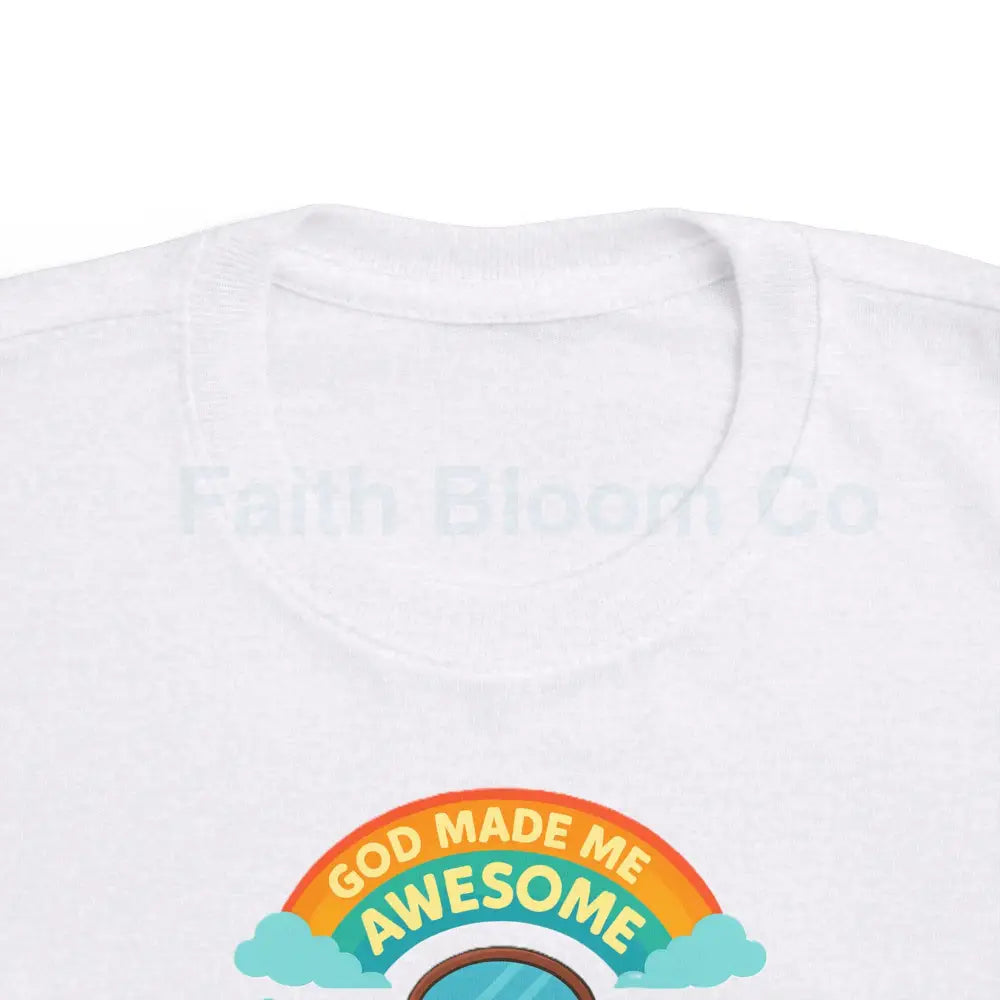 Toddler’s Awesome Tee Kids T-Shirt Rainbow Shirt Birthday Gift Playful Apparel Fun Children’s Clothing Kids clothes
