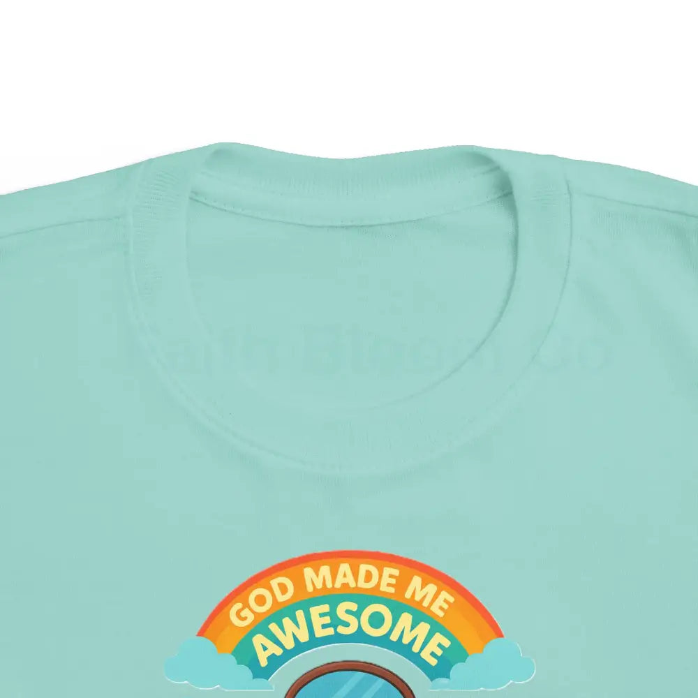 Toddler’s Awesome Tee Kids T-Shirt Rainbow Shirt Birthday Gift Playful Apparel Fun Children’s Clothing Kids clothes